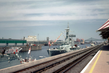 030 - Royal Navy ships on exhibit